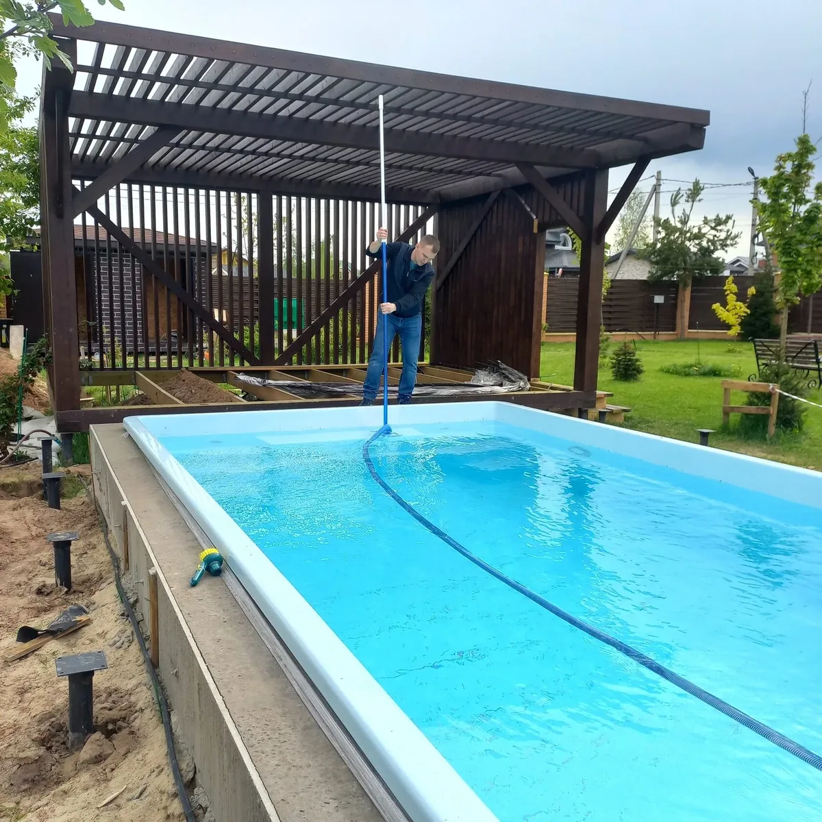 Копинговый бордюрный камень для бассейна Laguna в Братске