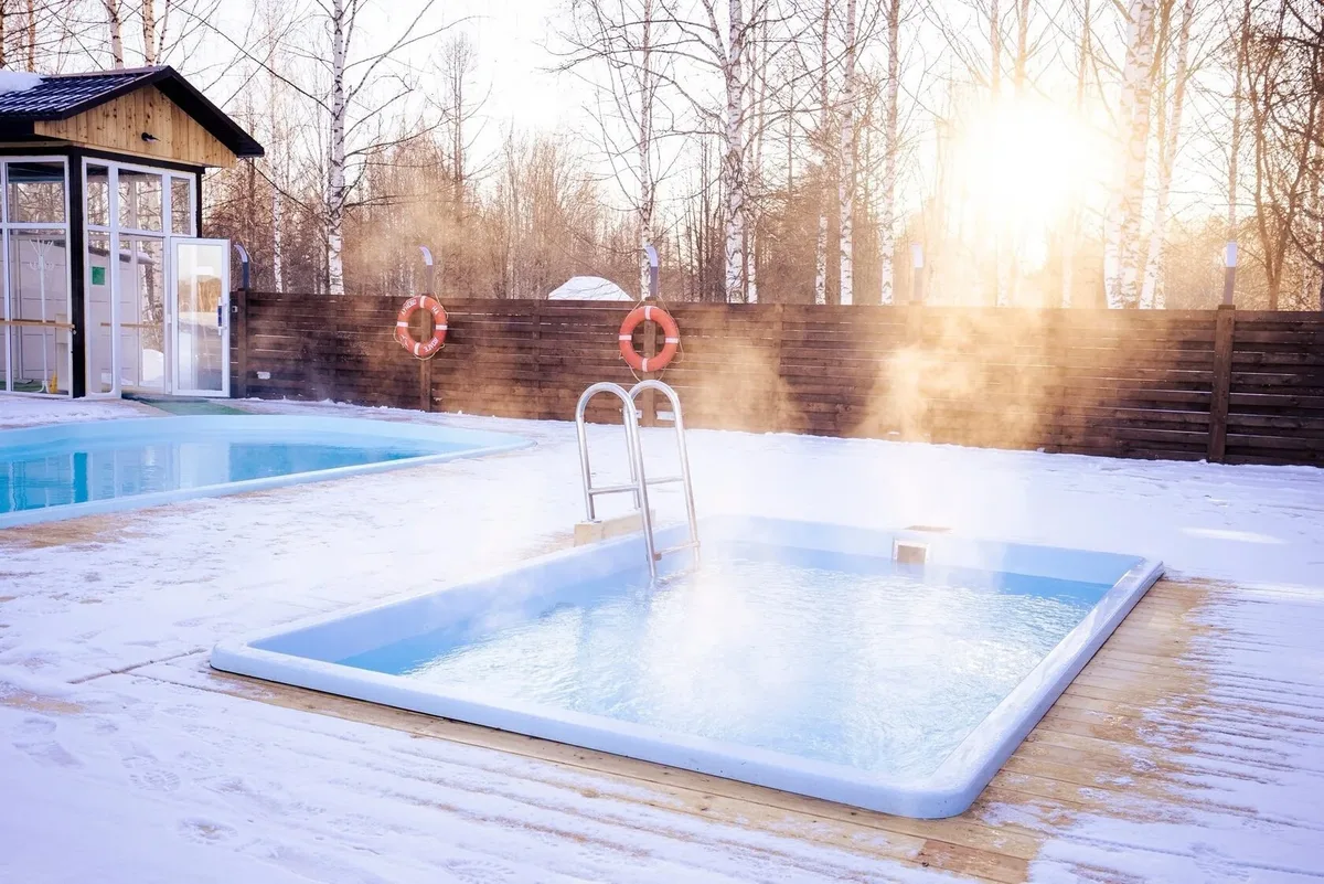 Композитный бассейн Laguna 4 — установка в Братске