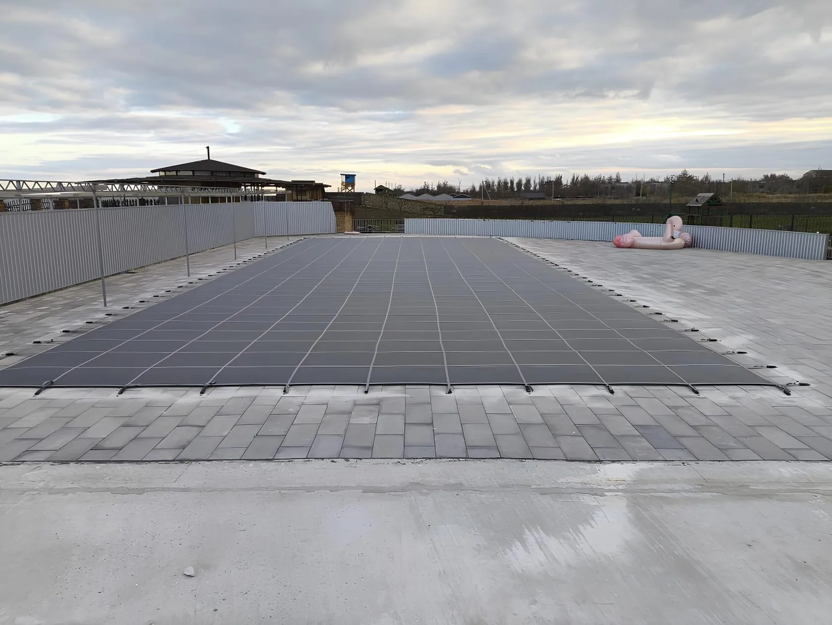 Защитное покрывало для бассейна в Братске