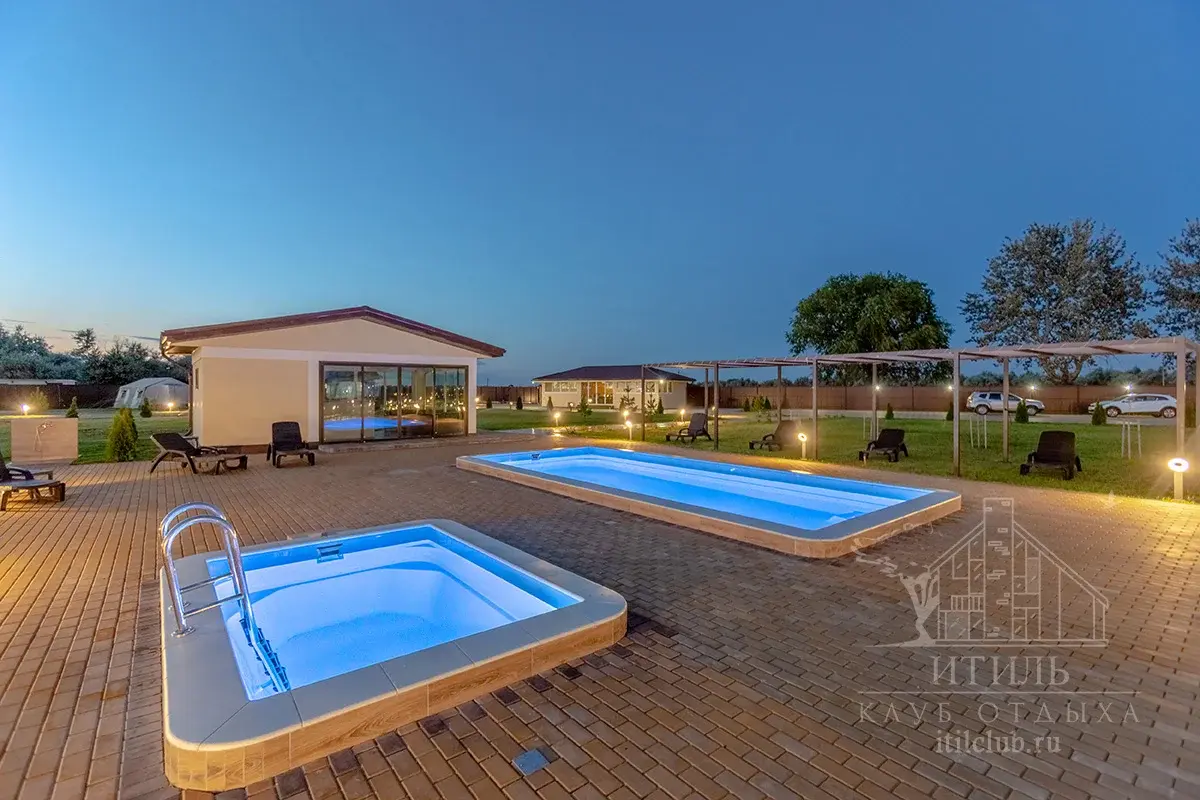 Композитная купель Laguna 3 — установка в Братске